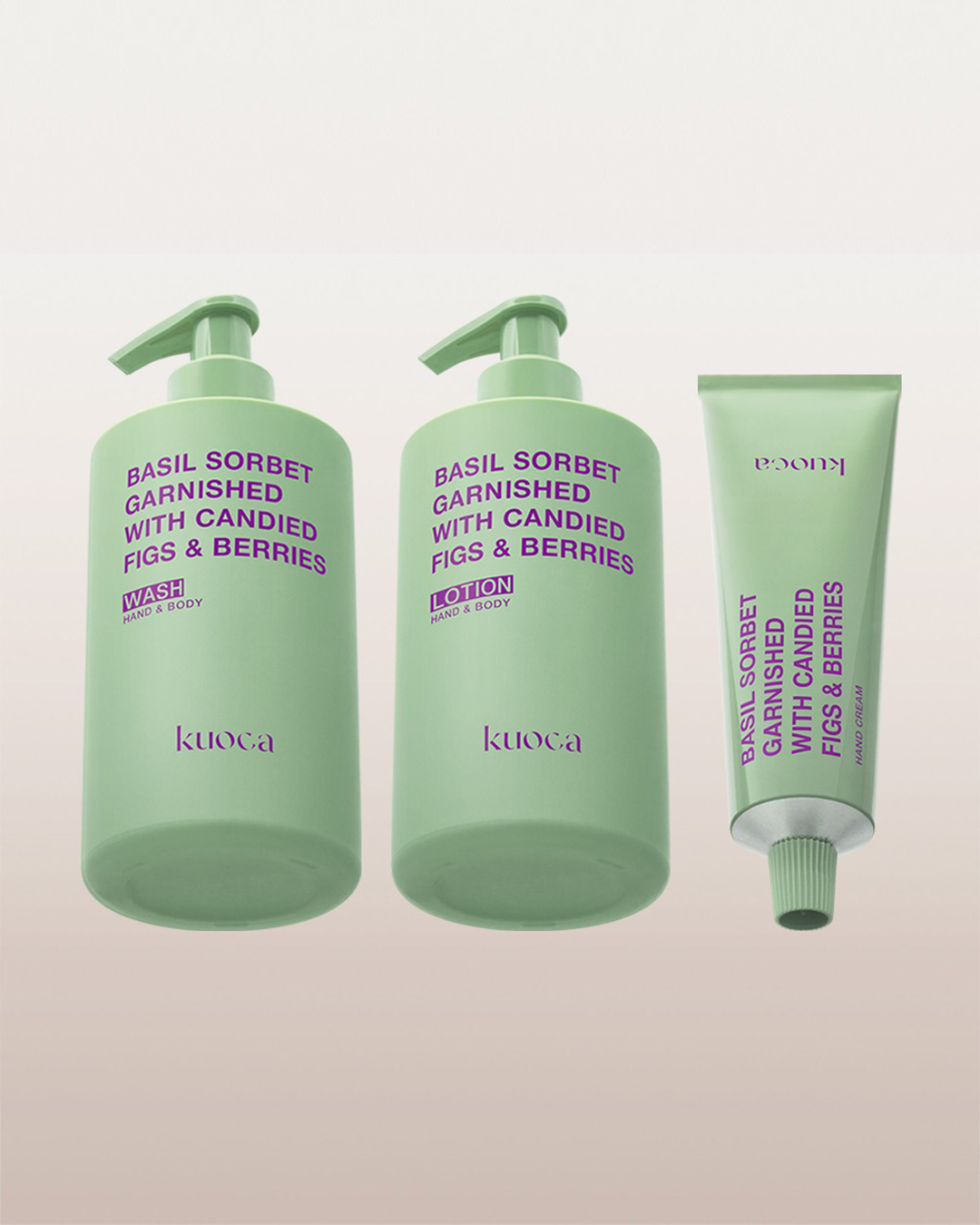 kuoca Basil Sorbet Series