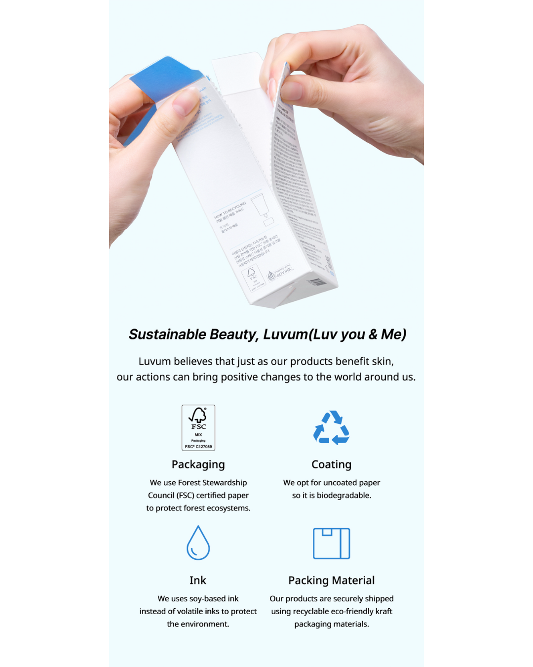 Luvum Bamboo Hyaluronic Moisture Sun Cream