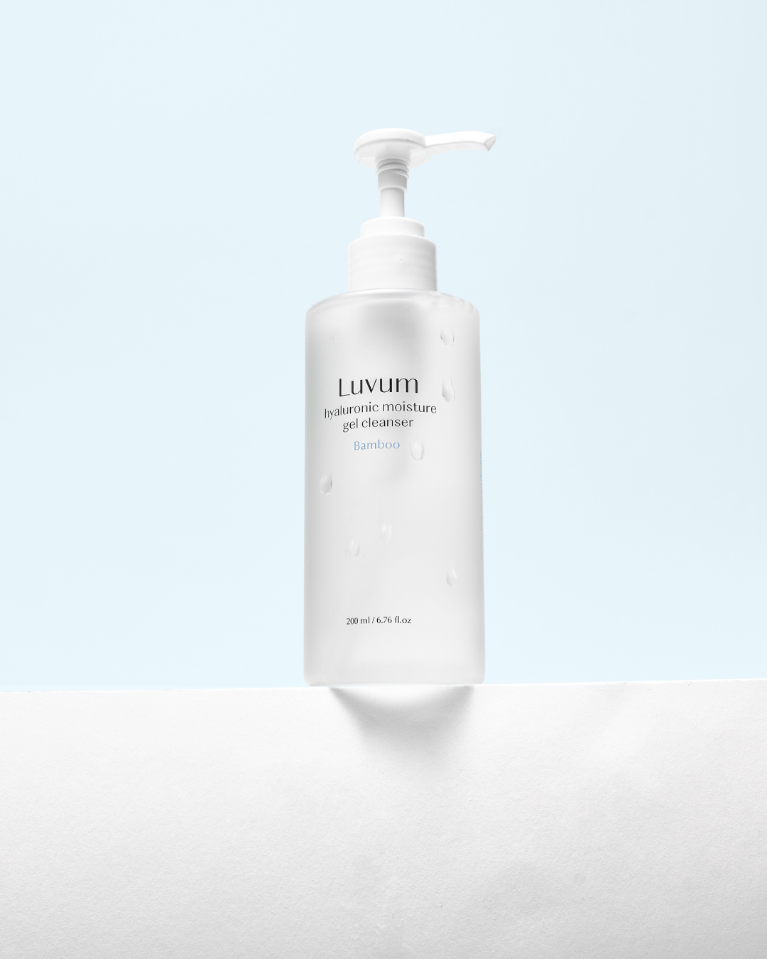 Luvum Bamboo Hyaluronic Moisture Gel Cleanser (200ml)
