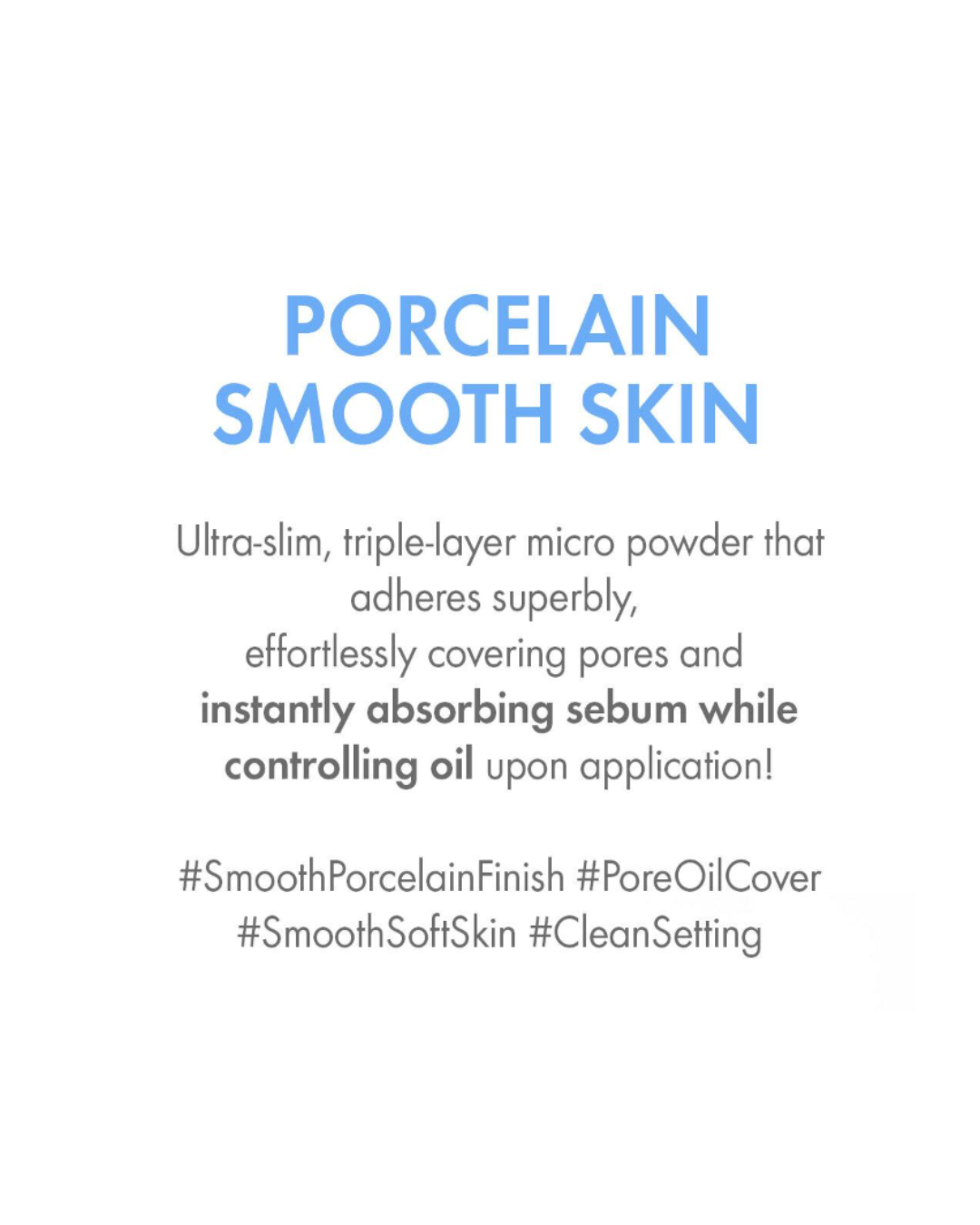 AMUSE Ceramic Skin Sebum Powder (2 Shades)