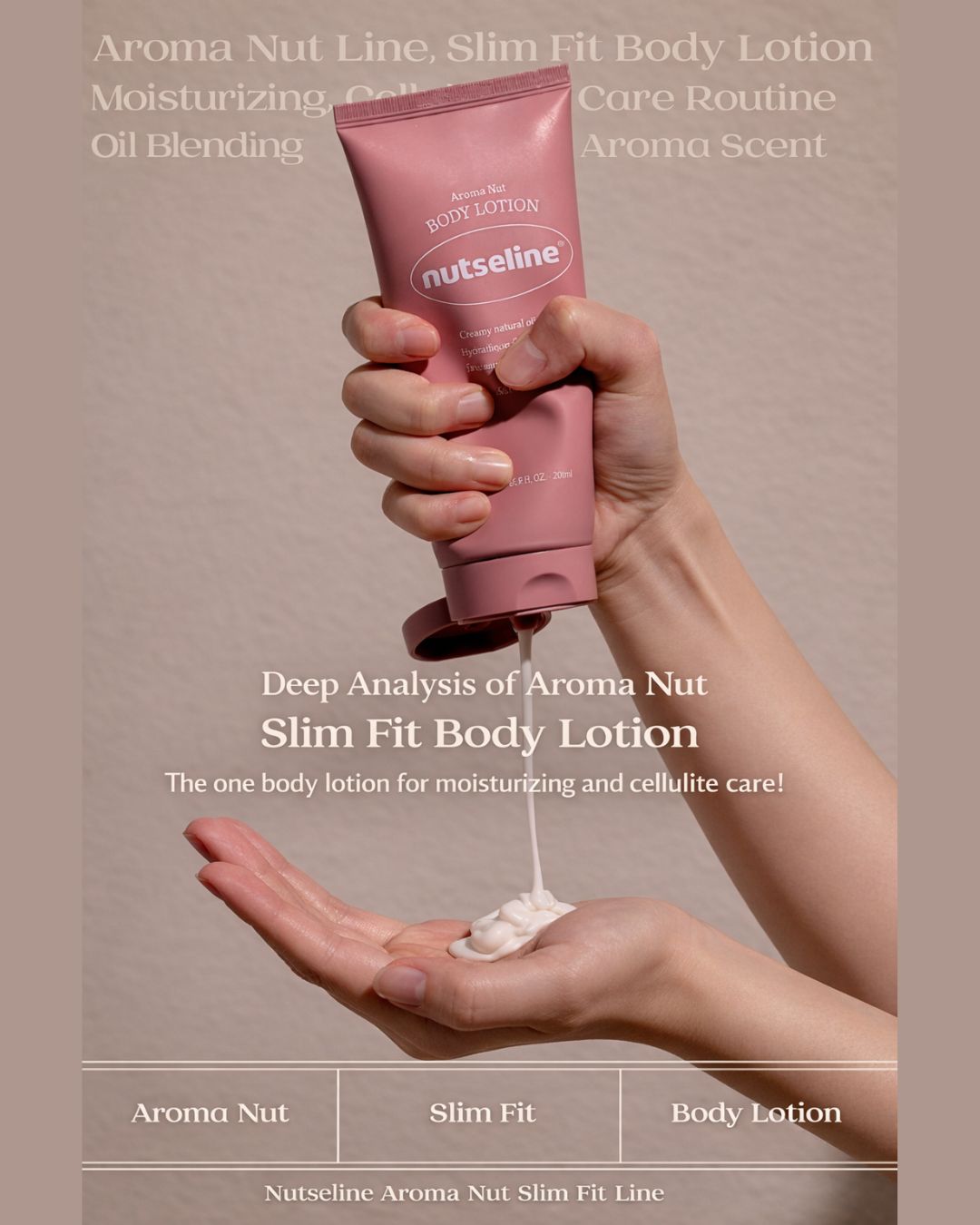 nutseline Aroma Nut Body Lotion (200ml)