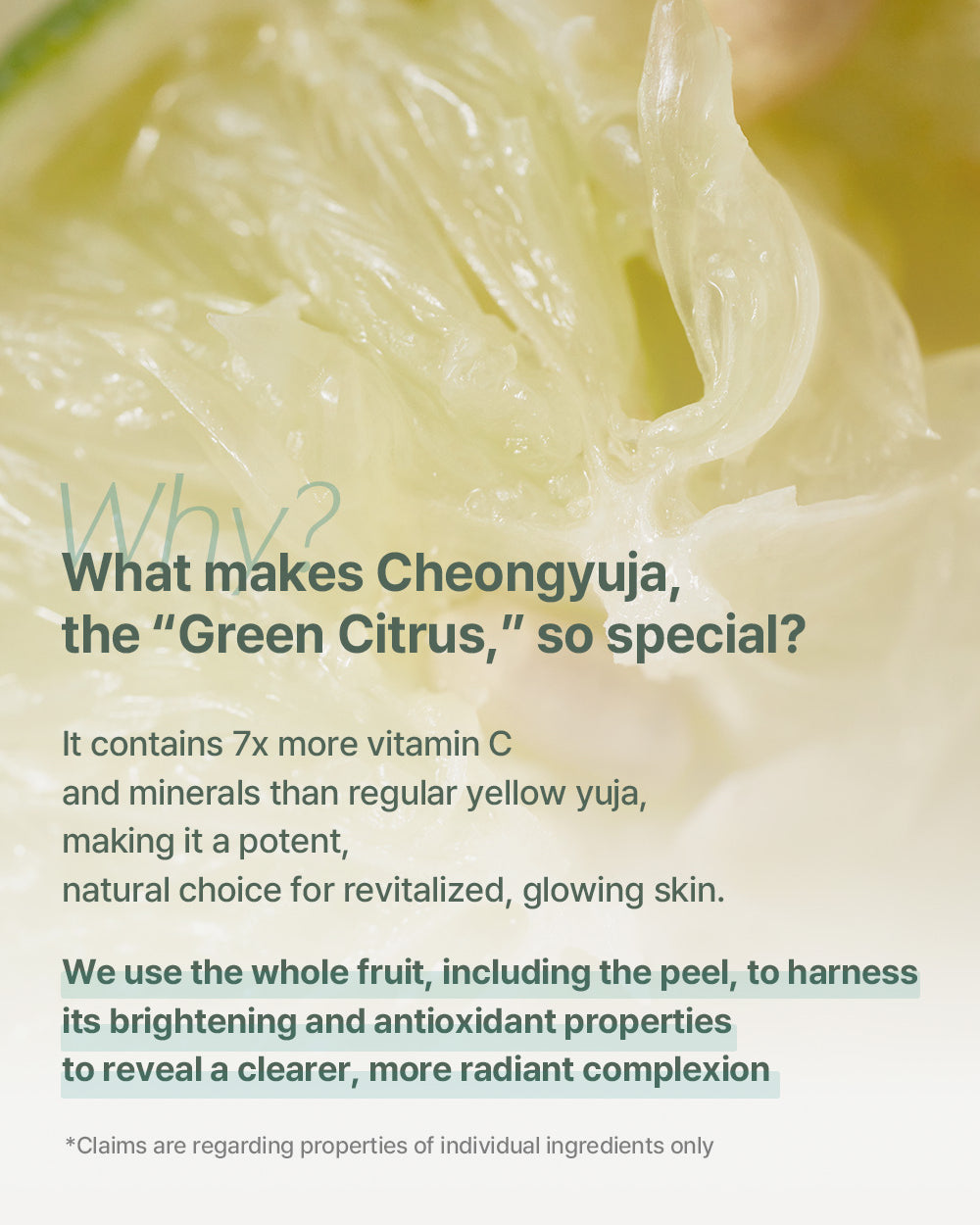 Luvum Green Citrus Vitamin C Gel Mask+