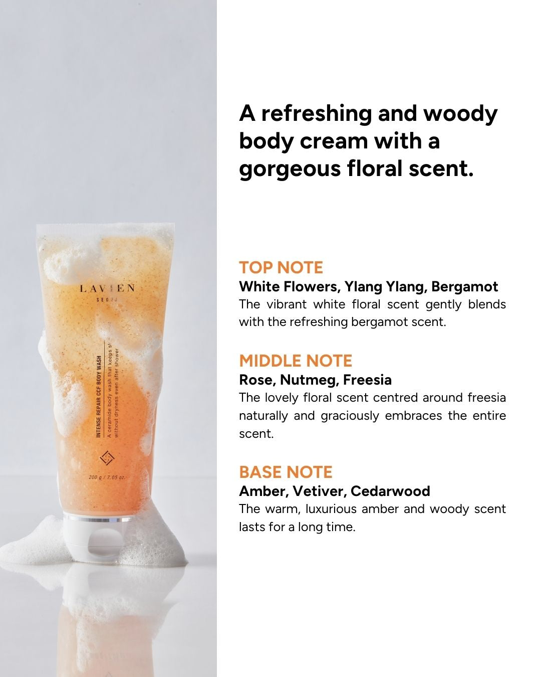 Lavien Intense Repair CCF Body Wash