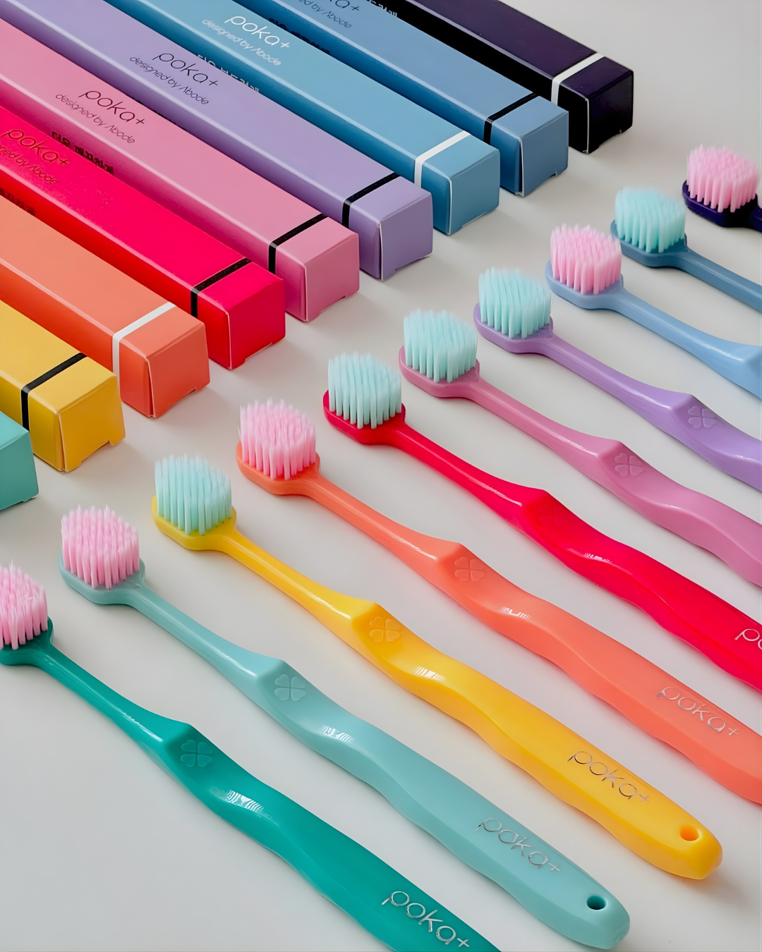 Abode Poka+ Toothbrush (Set of 10 Toothbrushes)