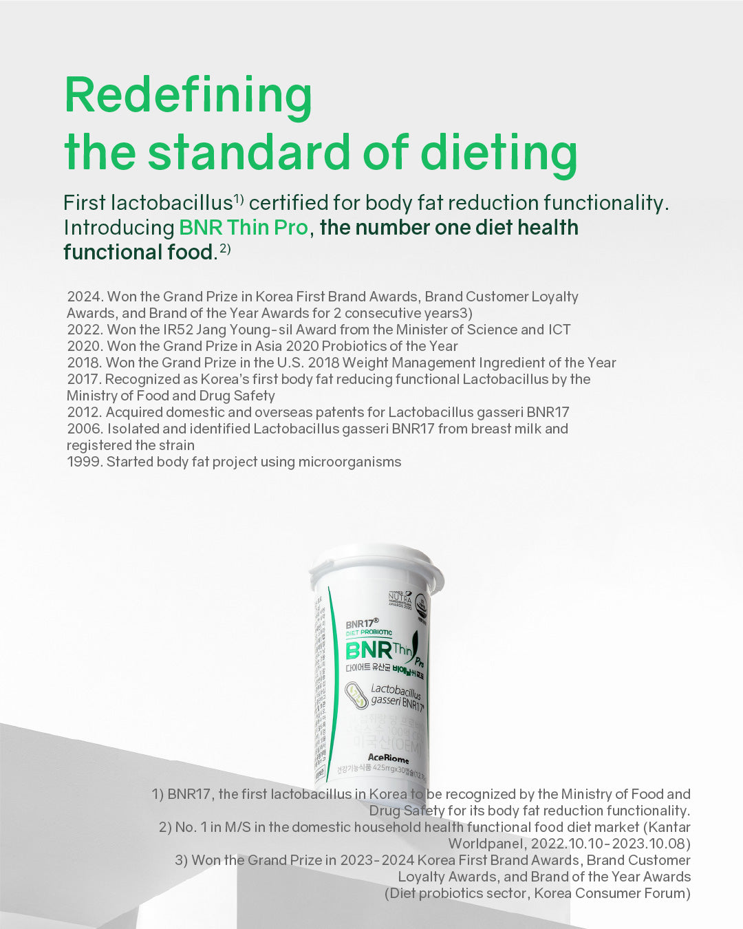 BNR17 Diet Probiotics BNRThin Pro (Cold Chain)