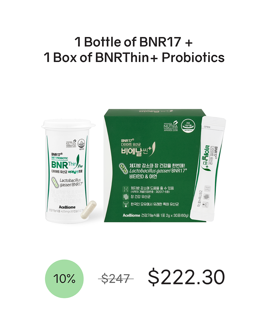 BNR17 Diet Probiotics BNRThin Pro (Cold Chain)