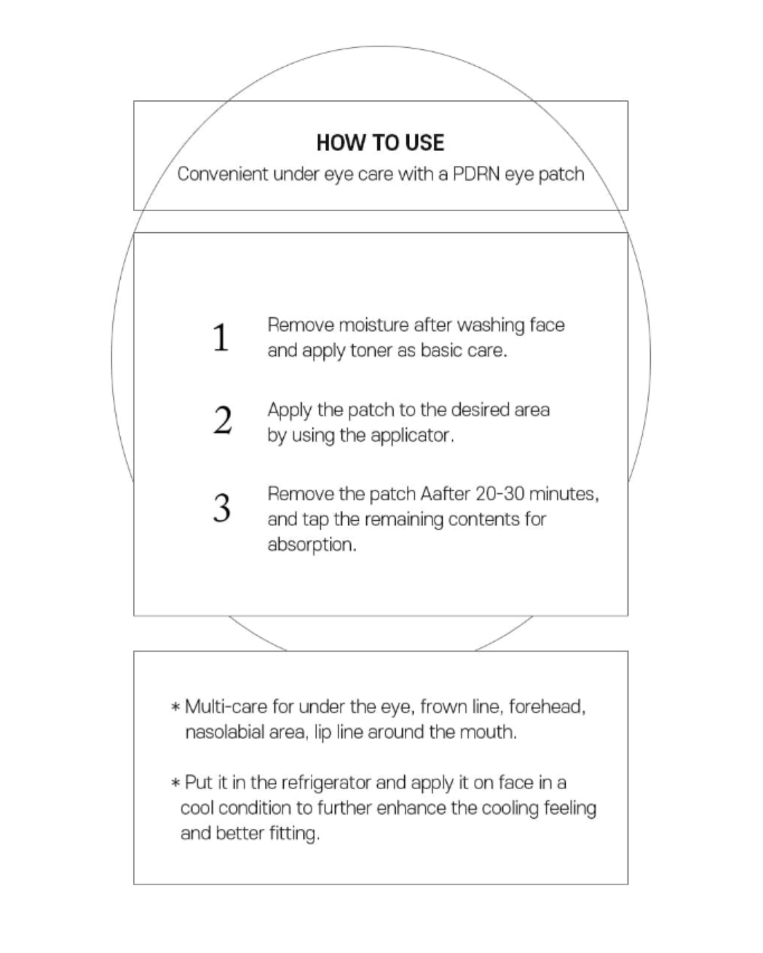 Dermaline Bio Activing PDRN Eye Patch (NEW!)