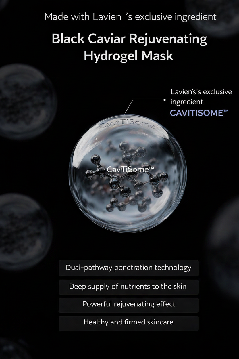 Lavien Black Caviar Rejuvenating Hydrogel Mask