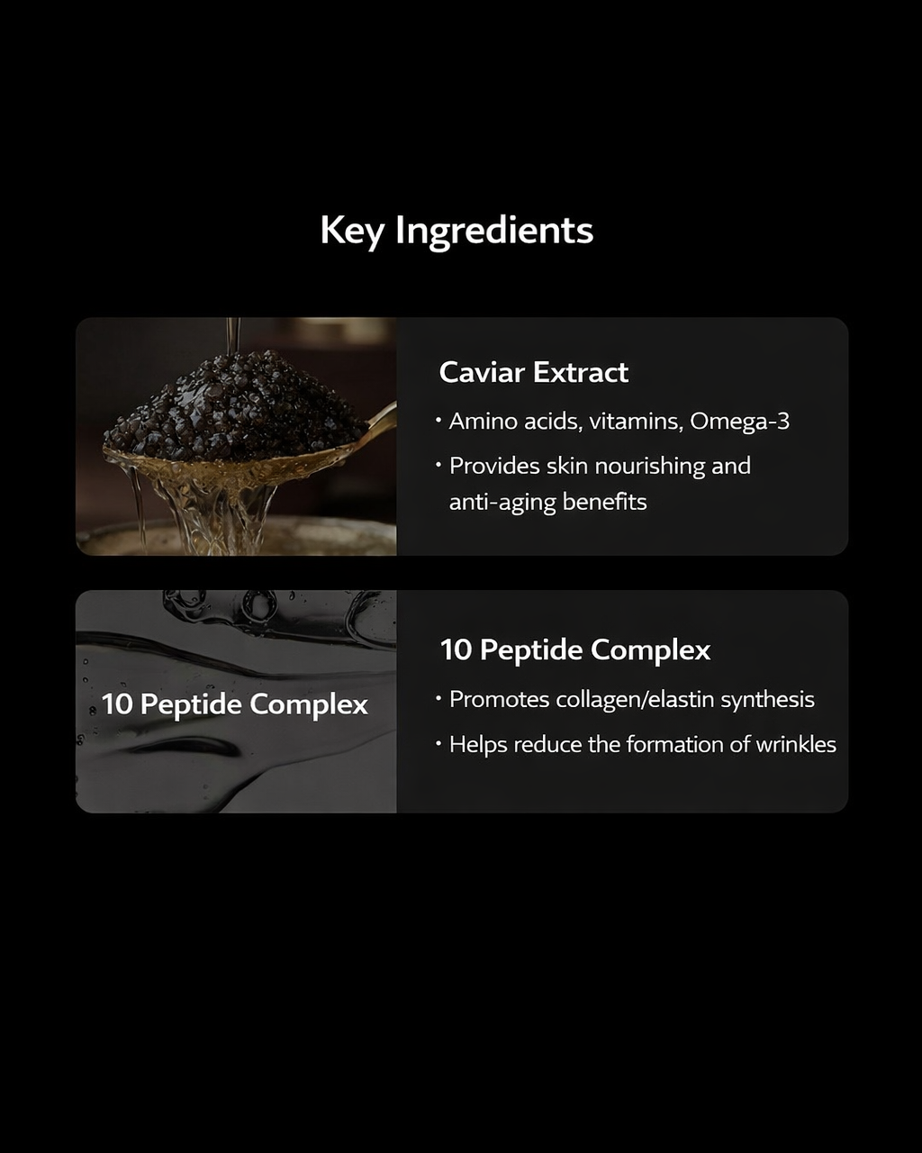 Lavien Black Caviar Rejuvenating Hydrogel Mask