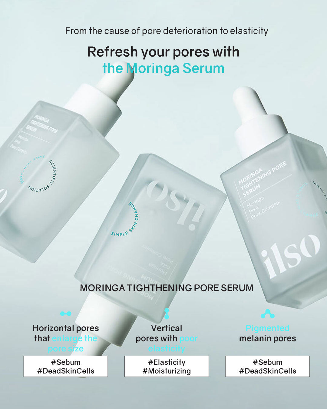 ilso Moringa Tightening Pore Serum