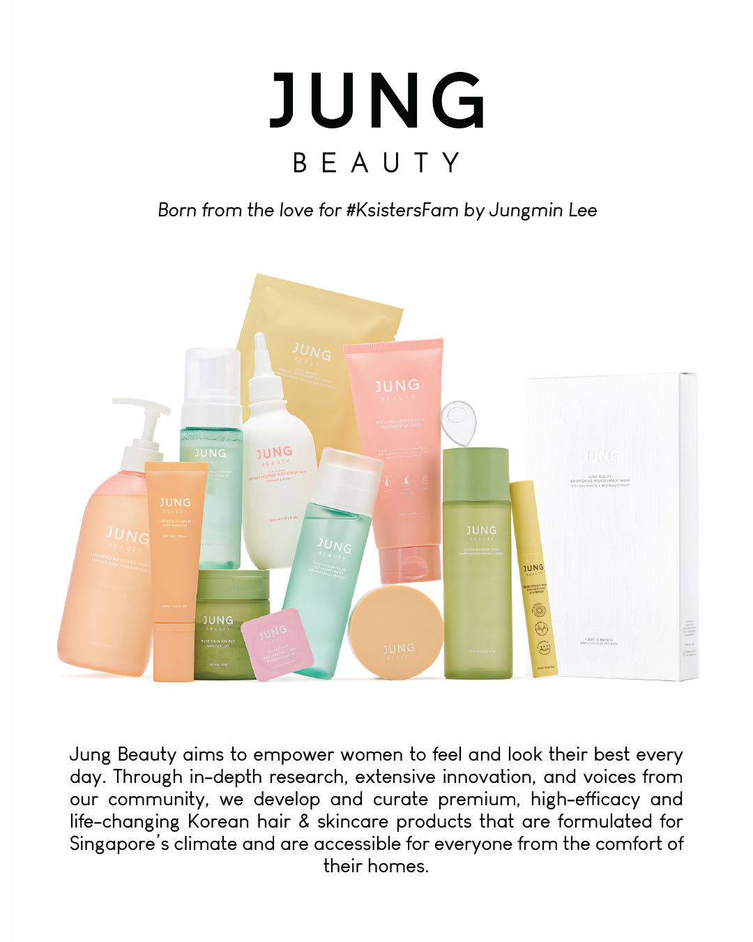 Jung Beauty Purifying Bubble Cleanser with Panthenol + Probiotics