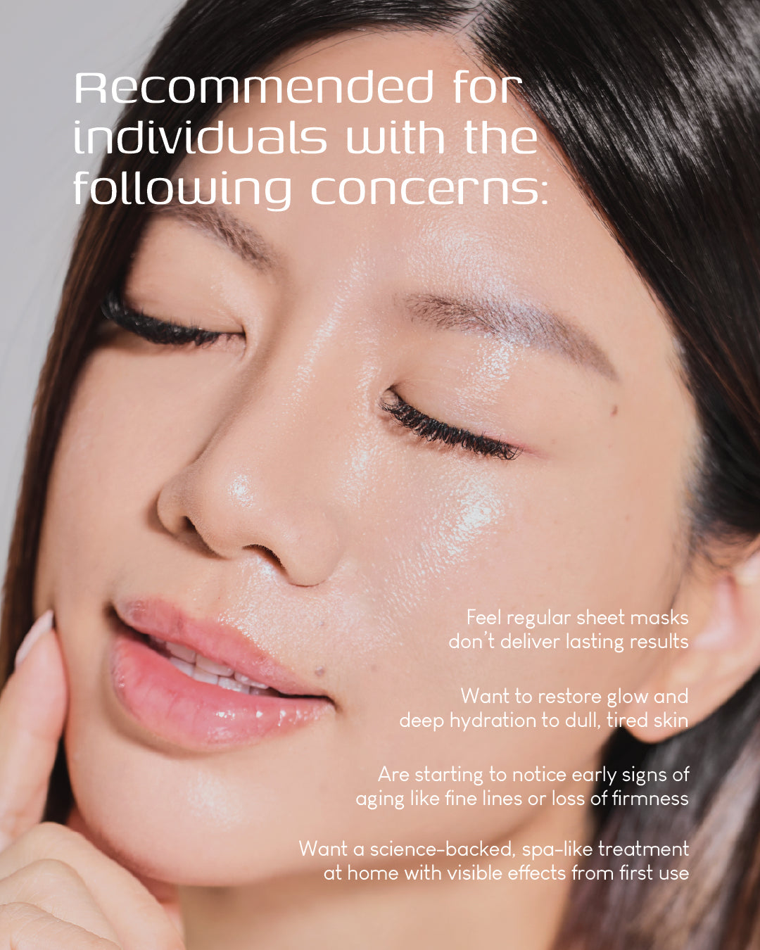 Jung Beauty Brightening Microcurrent Mask with Niacinamide and Rice Bran Extract