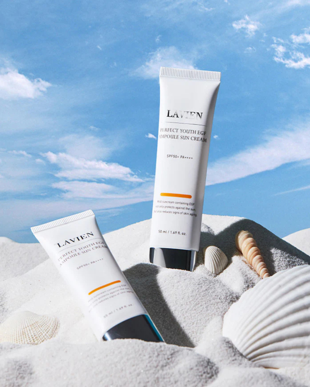 Lavien Perfect Youth EGF Ampoule Sun Cream (50ml)