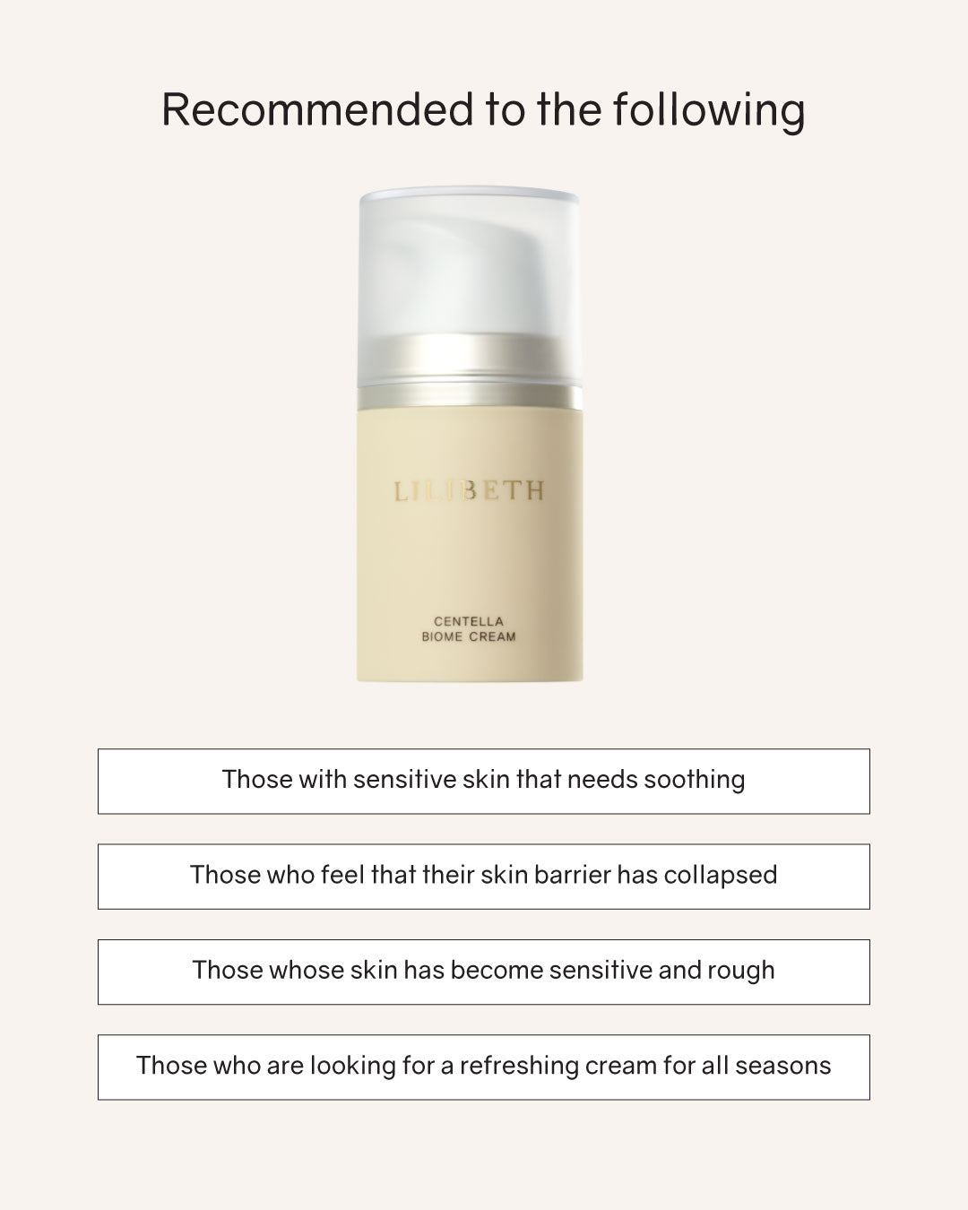 Lilibeth Centella Biome Cream