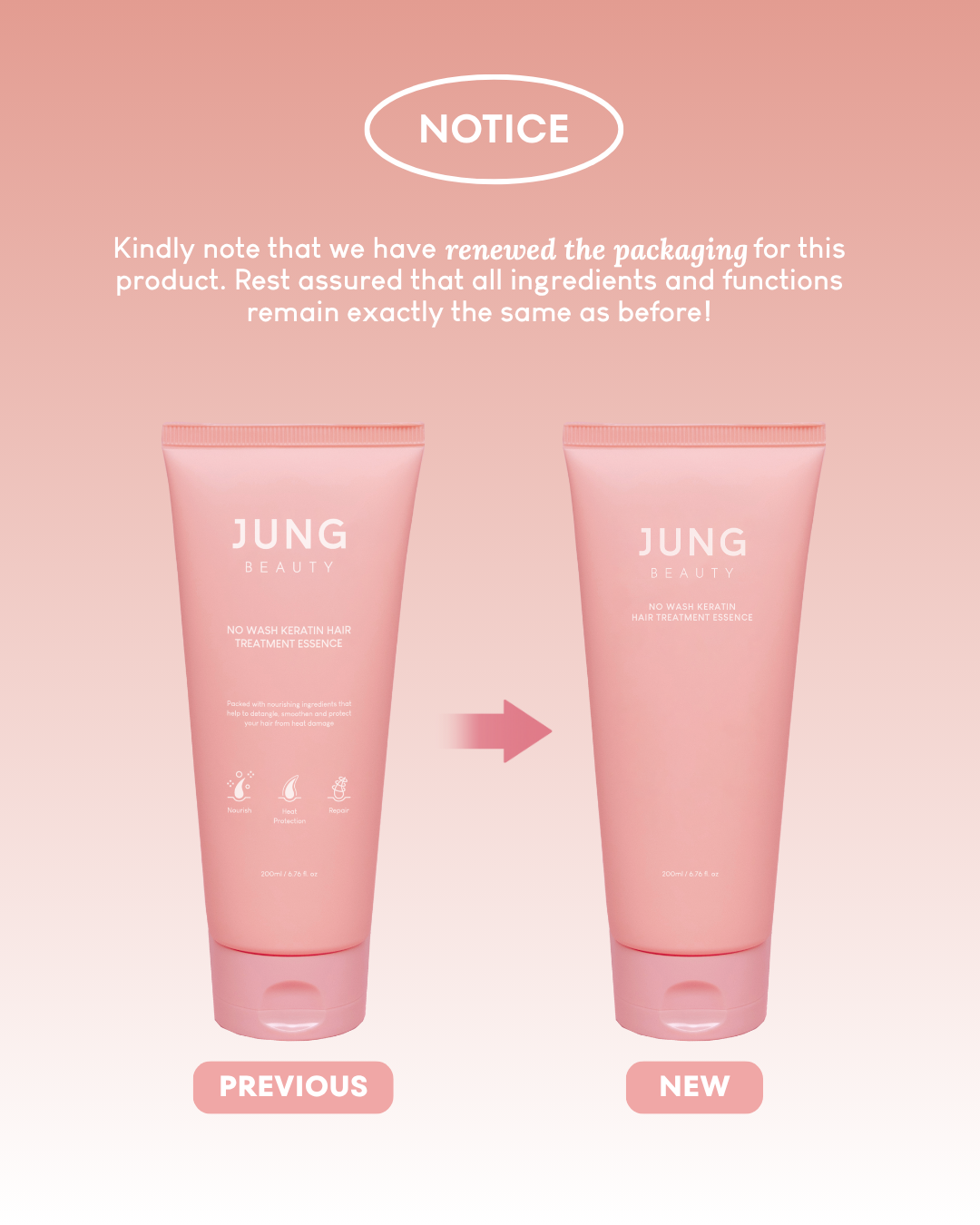 Jung Beauty No Wash Keratin Hair Treatment Essence