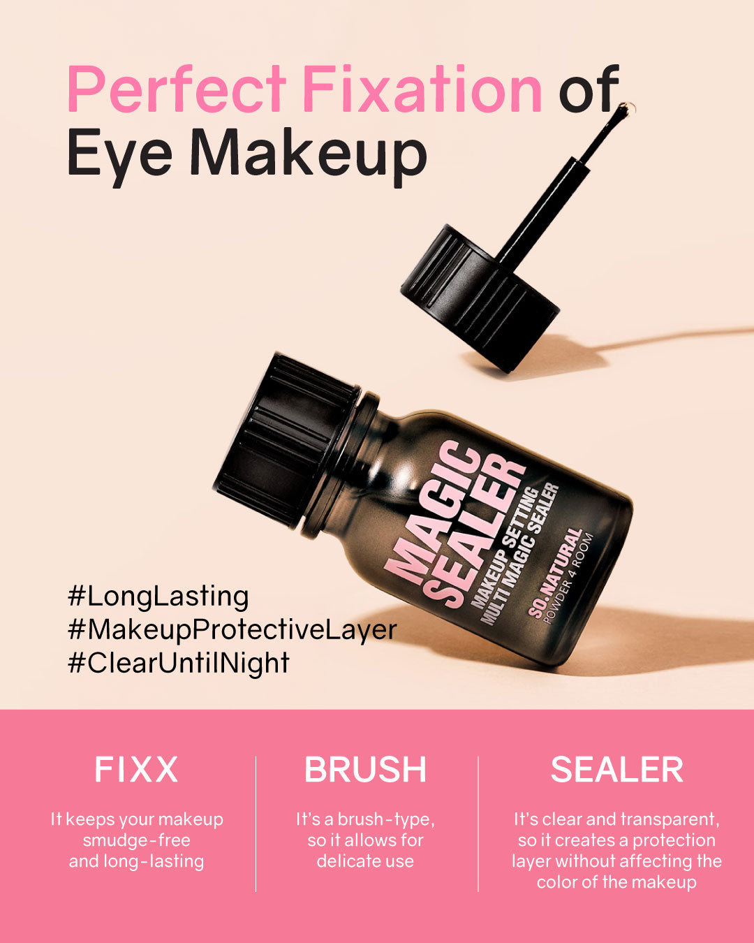 So Natural Makeup Setting Multi Magic Sealer (10ml)