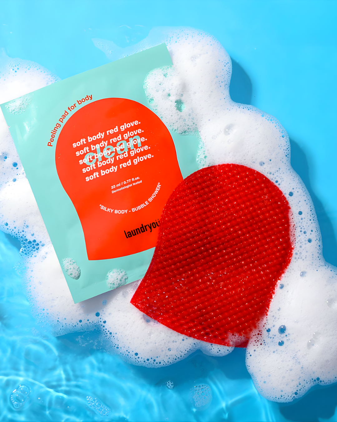 laundryou Soft Body Red Glove Clean (5EA)