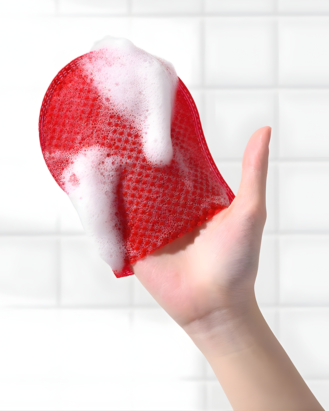 laundryou Soft Body Red Glove Clean (5EA)