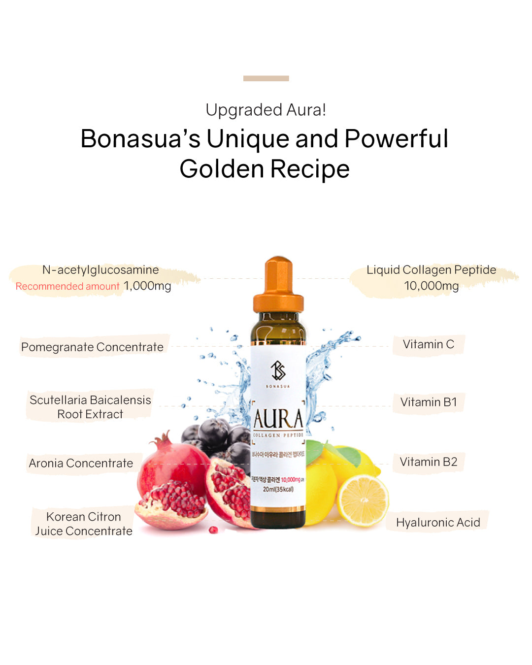 Bonasua Aura Original 10000 Collagen Drink