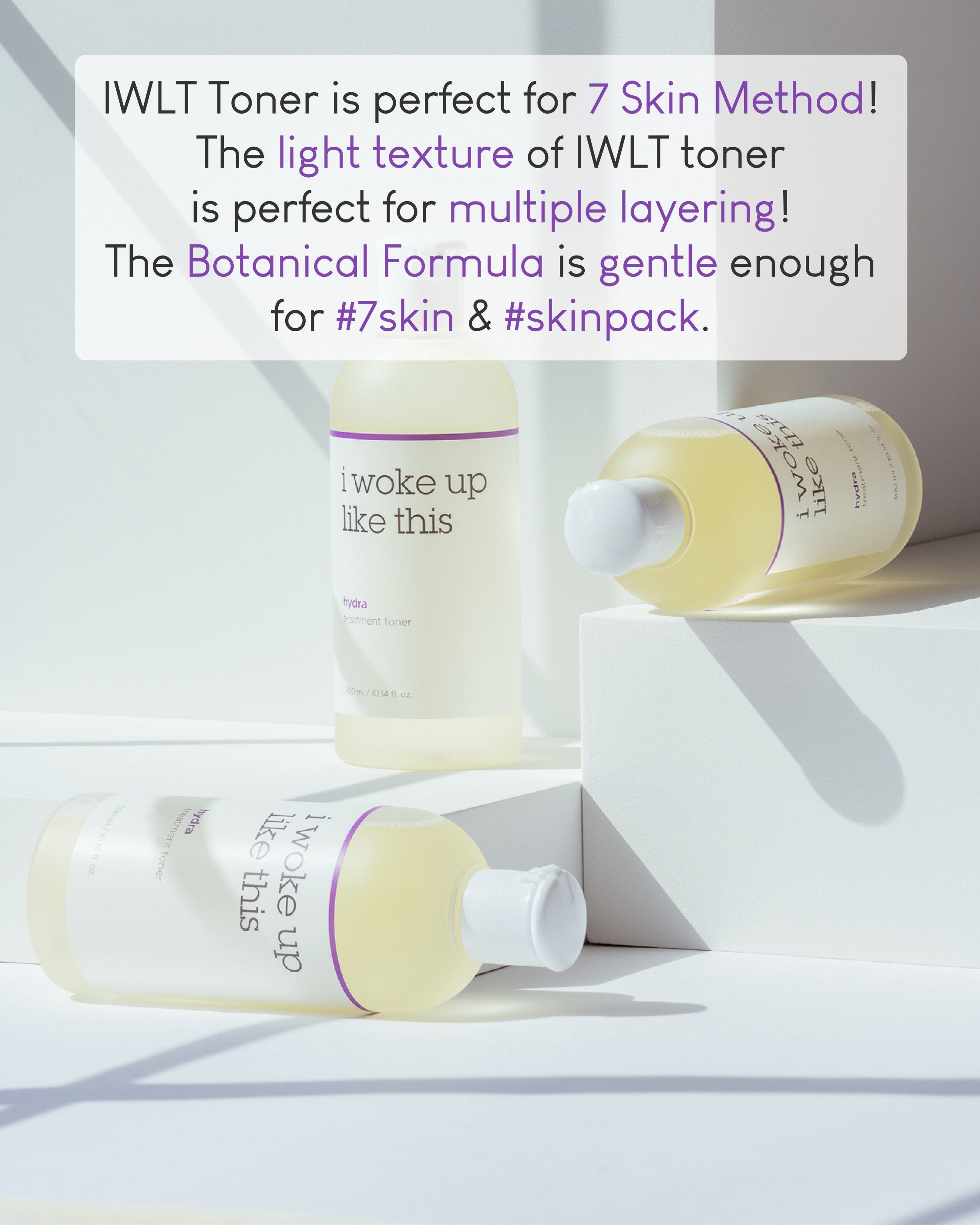 IWLT Hydrating Treatment Toner / Cotton Strips