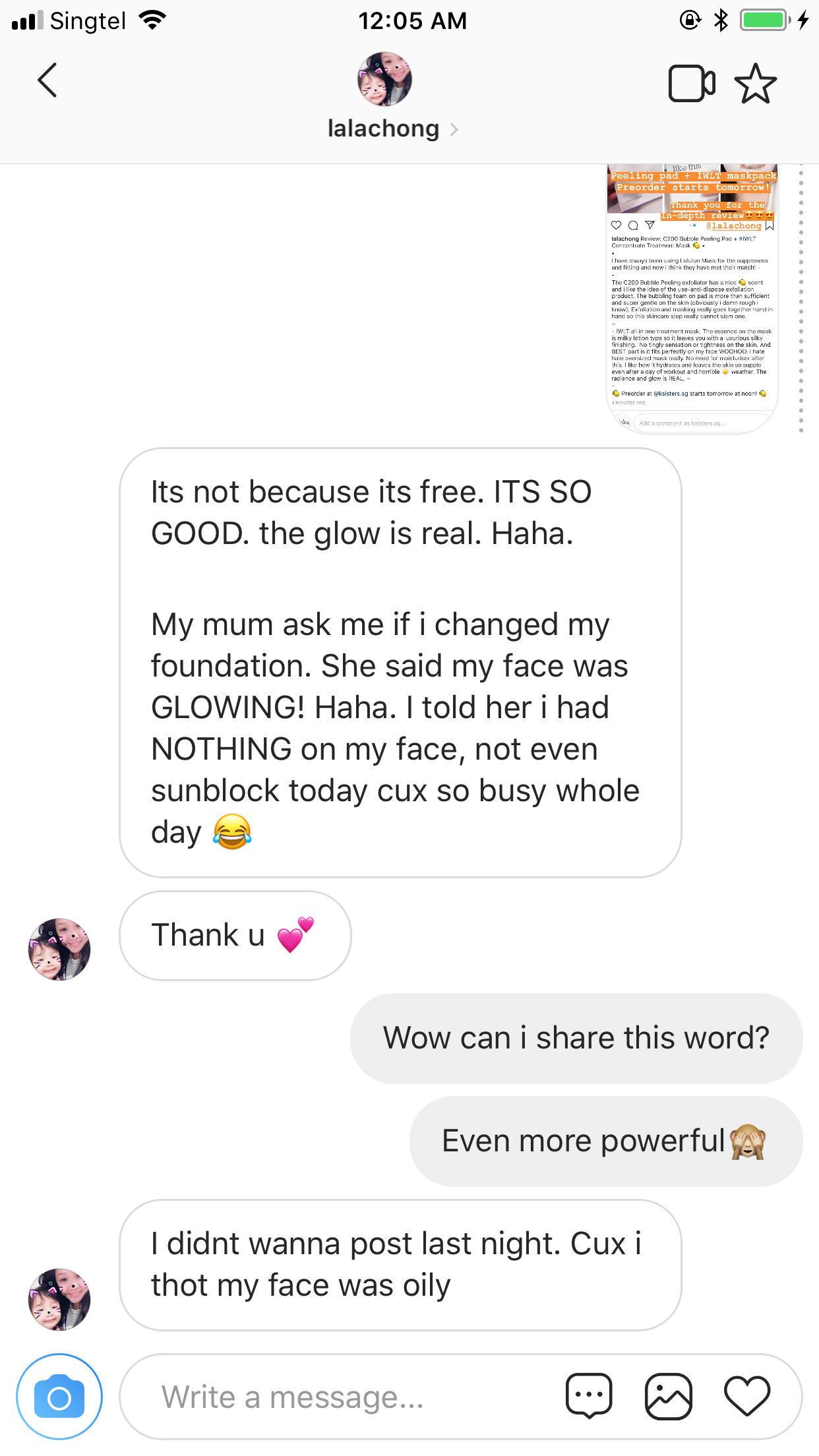 IWLT All in One Concentrate Treatment Mask