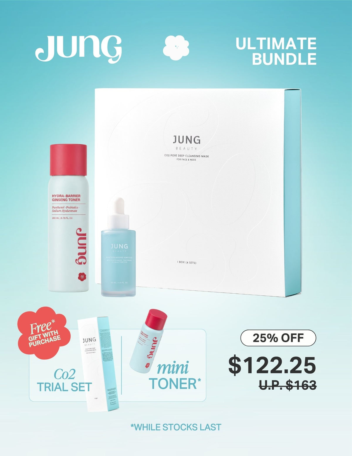 [PROMO] Jung Beauty Pore Minimising Ampoule with Niacinamide, Panthenol & Galactomyces