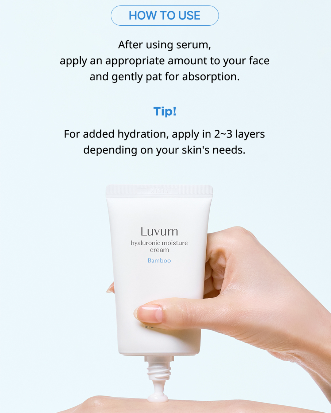 Luvum Bamboo Hyaluronic Moisture Cream (70ml)