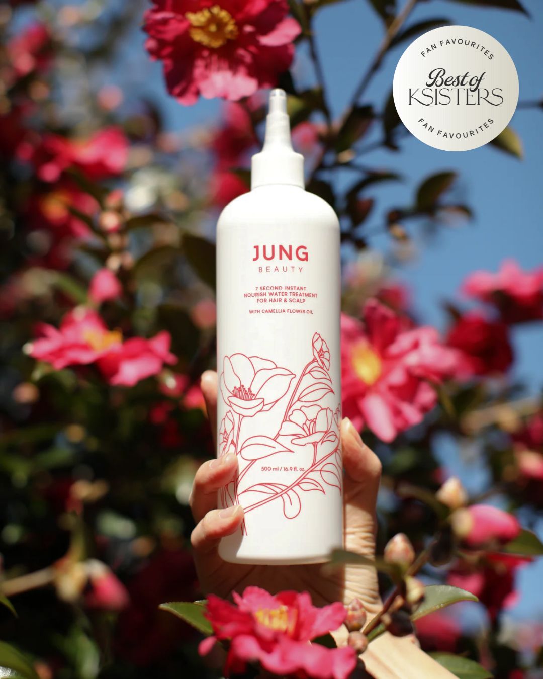 [BOK] Jung Beauty 7 Second Instant Nourish Water Treatment for Hair & Scalp with Camellia Flower Oil