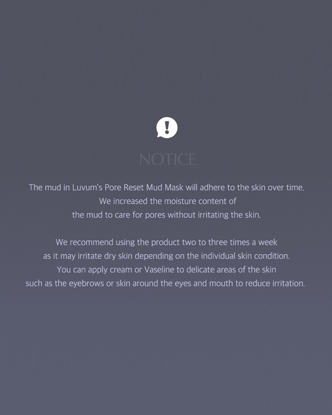 Luvum Pore Reset Mud Mask