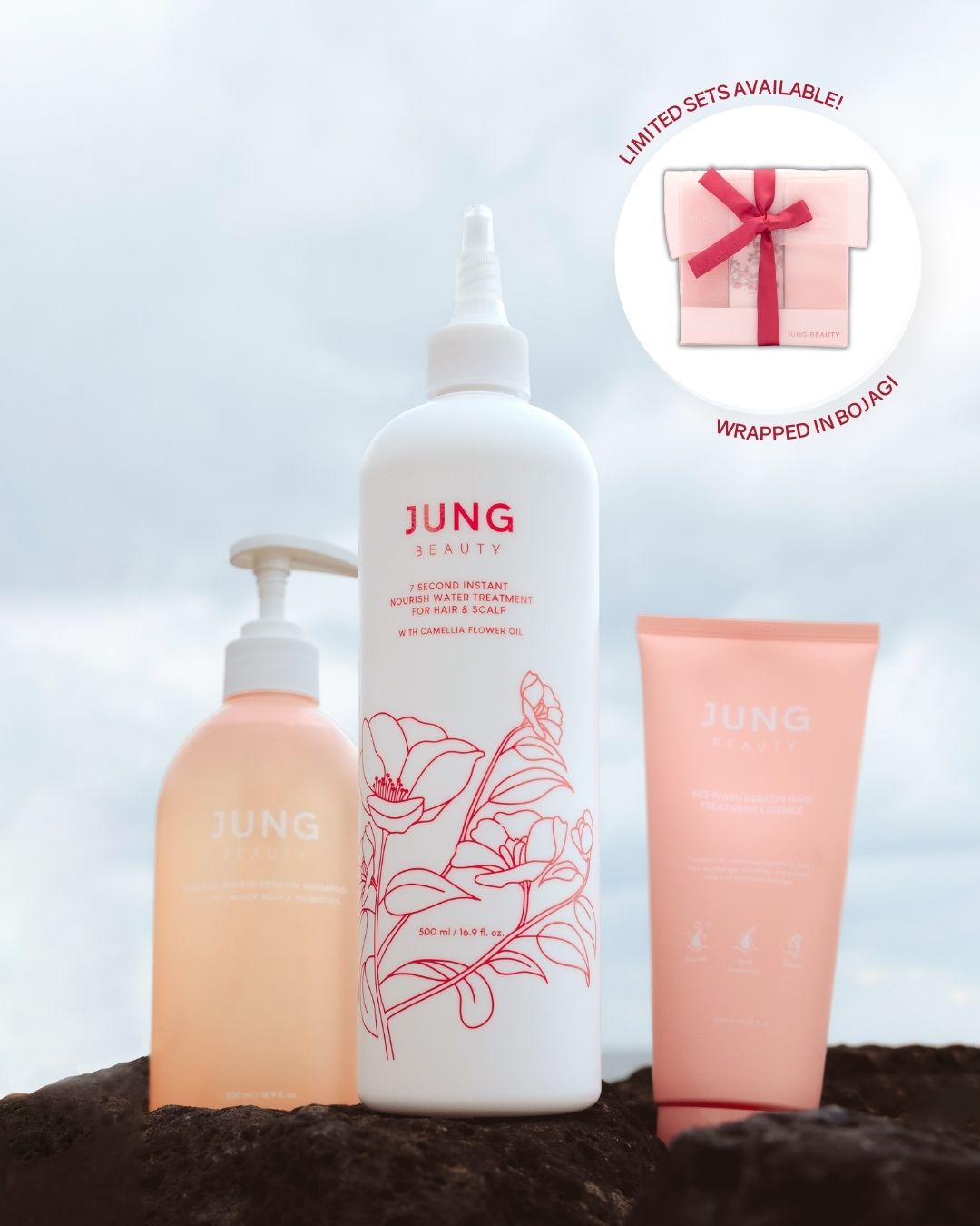 [Online Exclusive] Jung Beauty Camellia Hair Care Trio