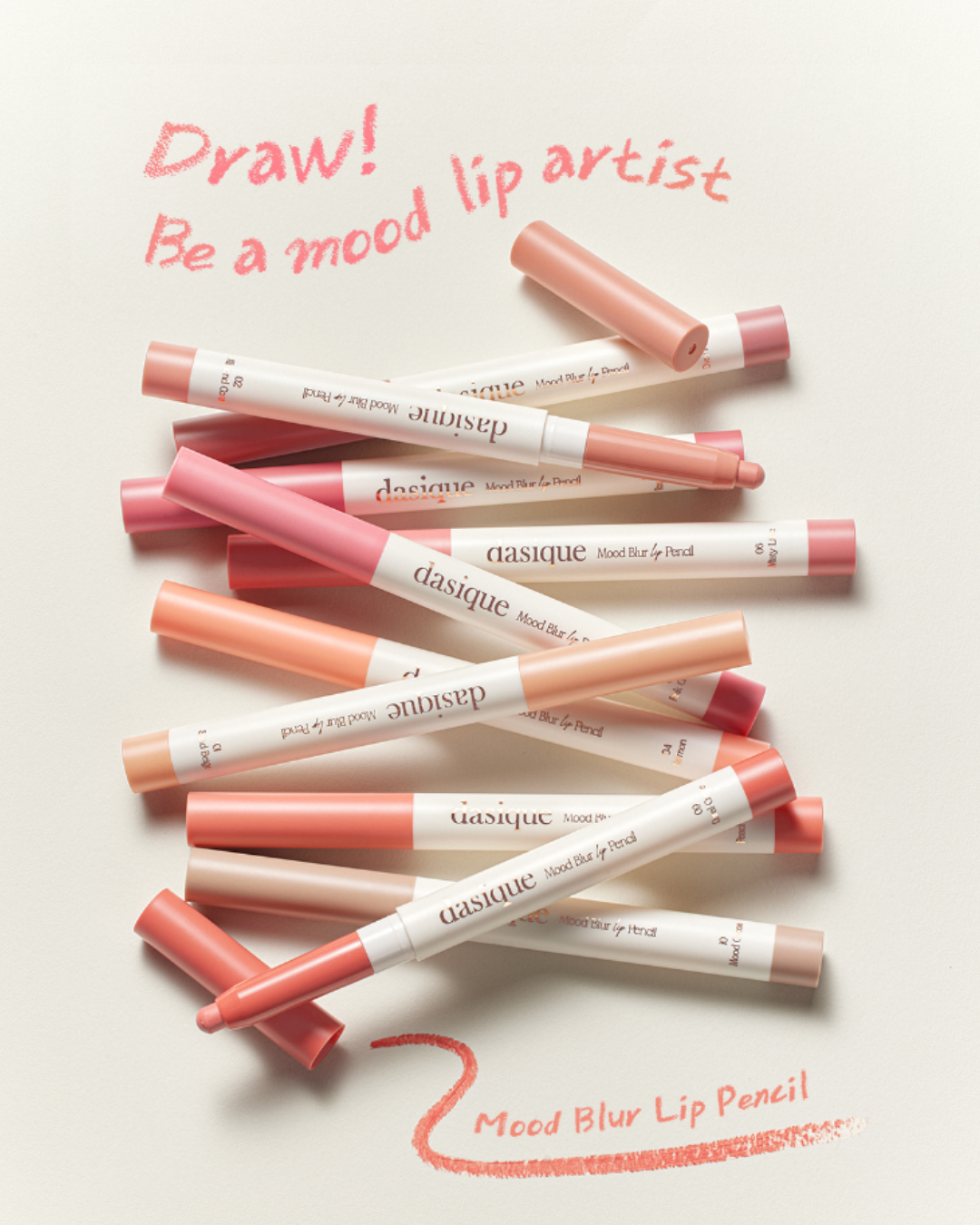 [Online Exclusive] Dasique Mood Blur Lip Pencil (10 Colours)