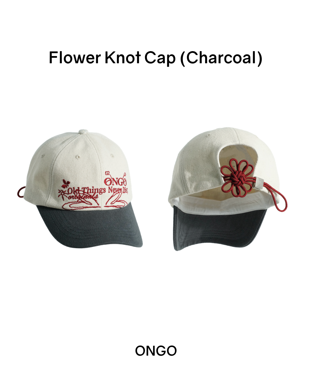 [PREORDER] ONGO Flower Knot Cap (Dispatch Date: 17-21 Aug)