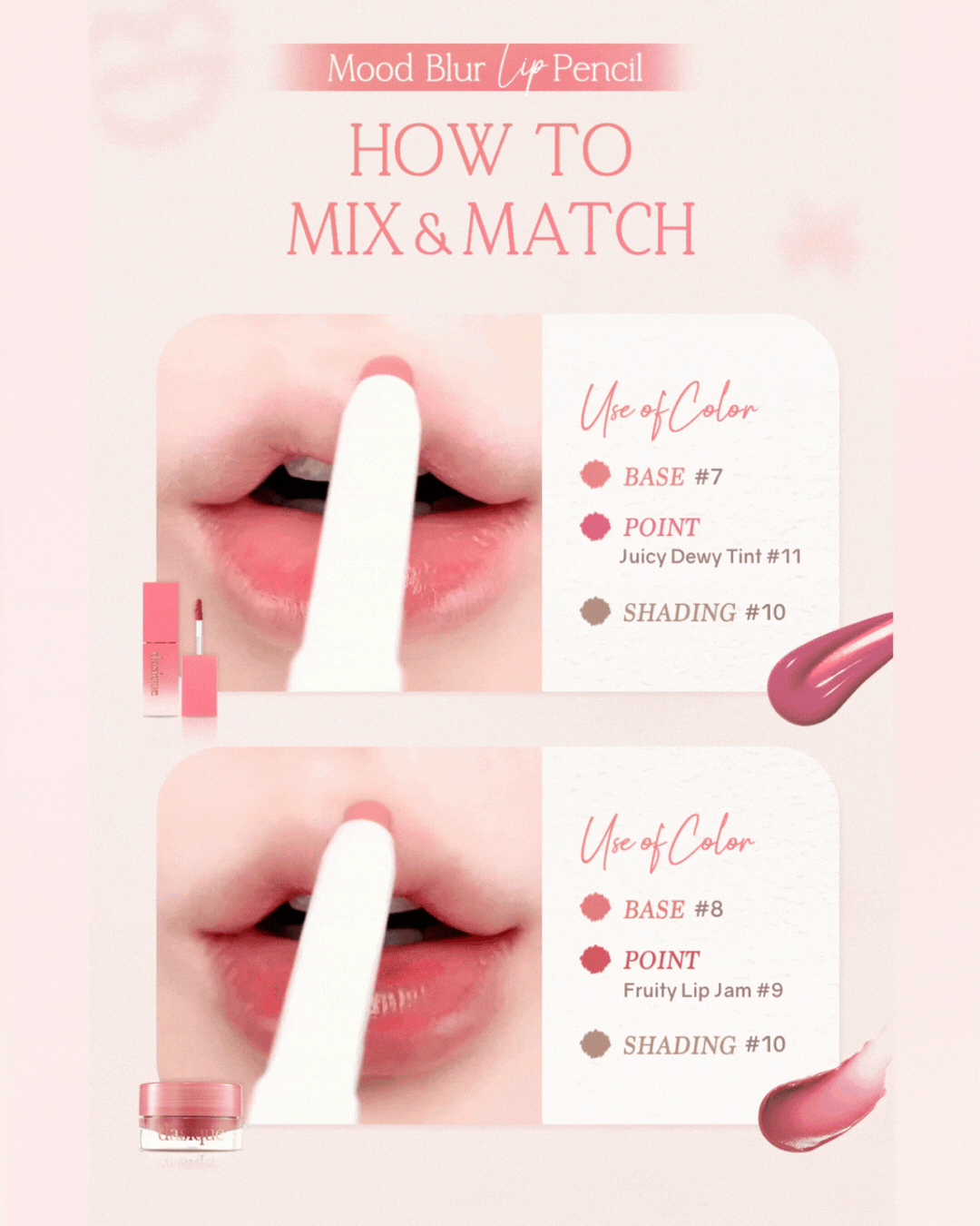 [Online Exclusive] Dasique Mood Blur Lip Pencil (10 Colours)