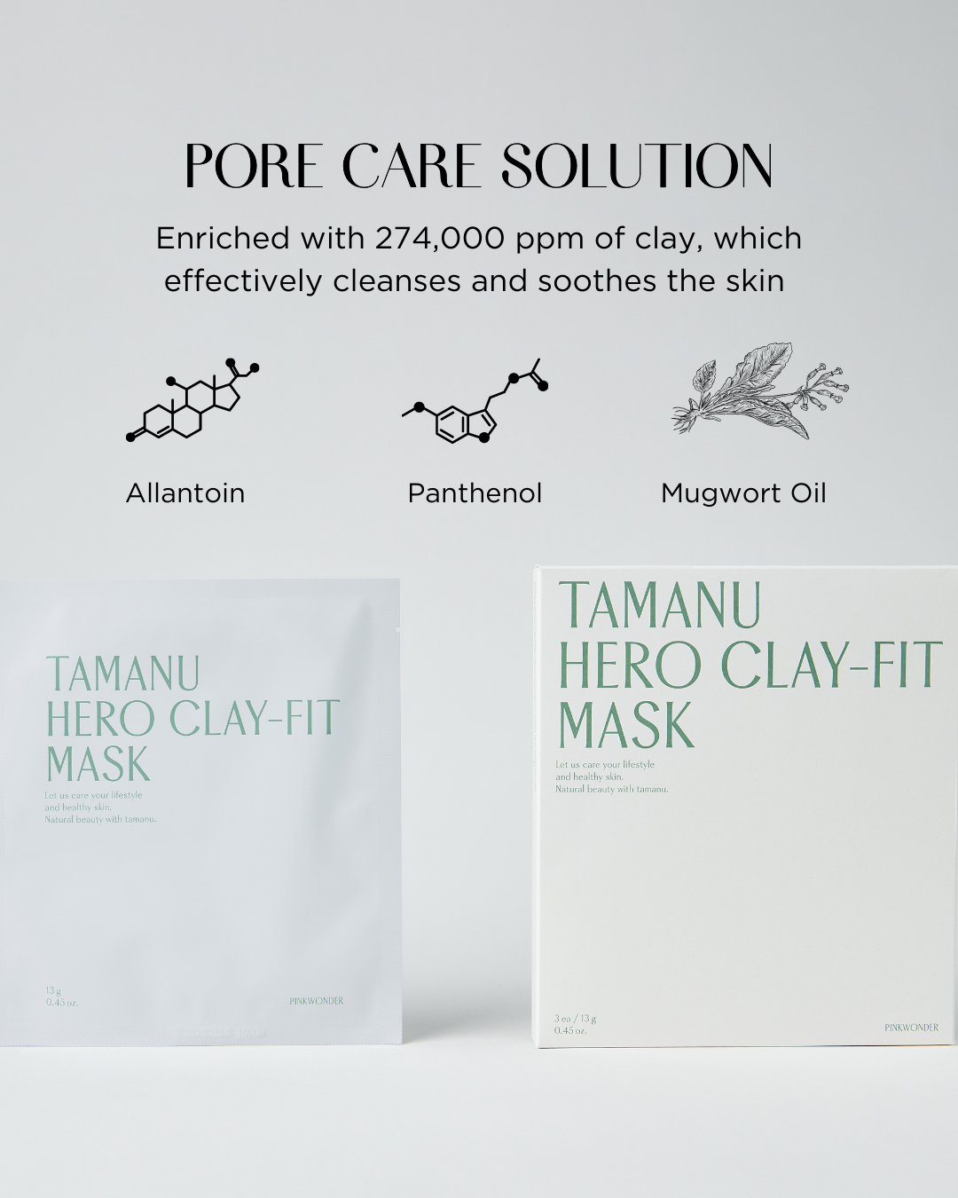 [PROMO] PINKWONDER Tamanu Hero Clay Fit Mask
