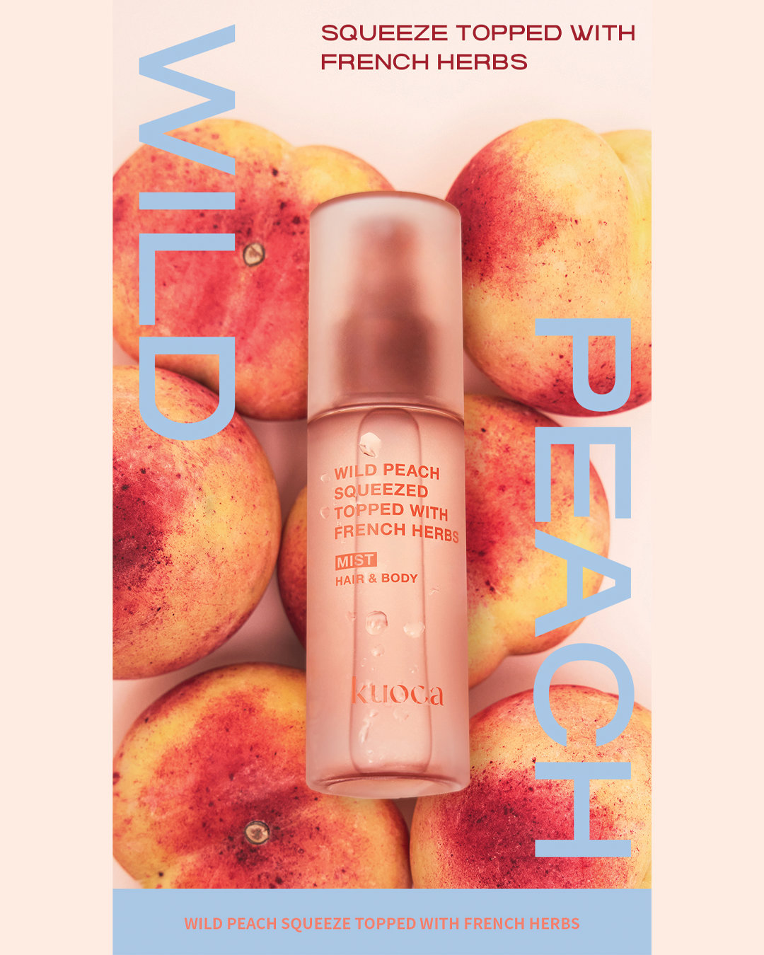 [PROMO] kuoca Fragrance Mist (Wild Peach)(50ml)