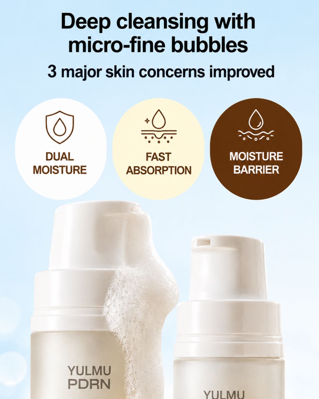 [PROMO] Returnity Yulmu PDRN Glowy Skin Bubble Booster