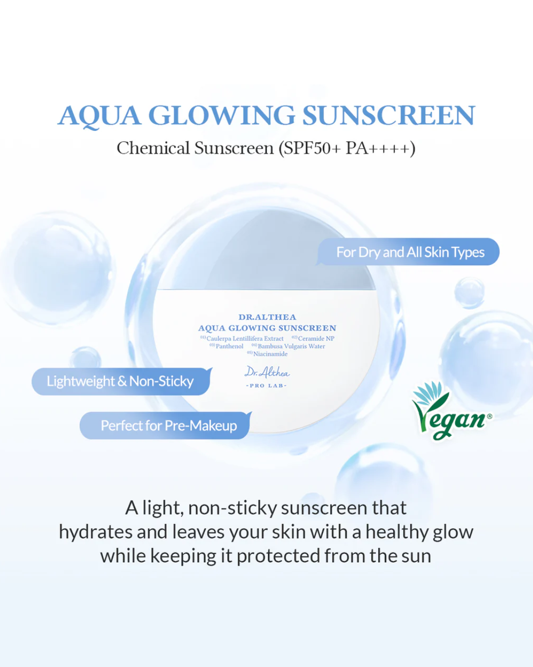 [PROMO] Dr. Althea Aqua Glowing Sunscreen (45ml)