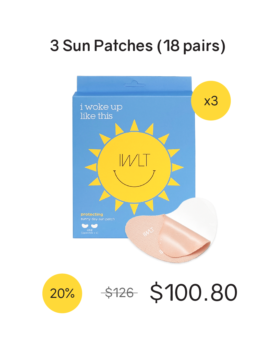[PROMO] IWLT Protecting Sunny Day Sun Patch