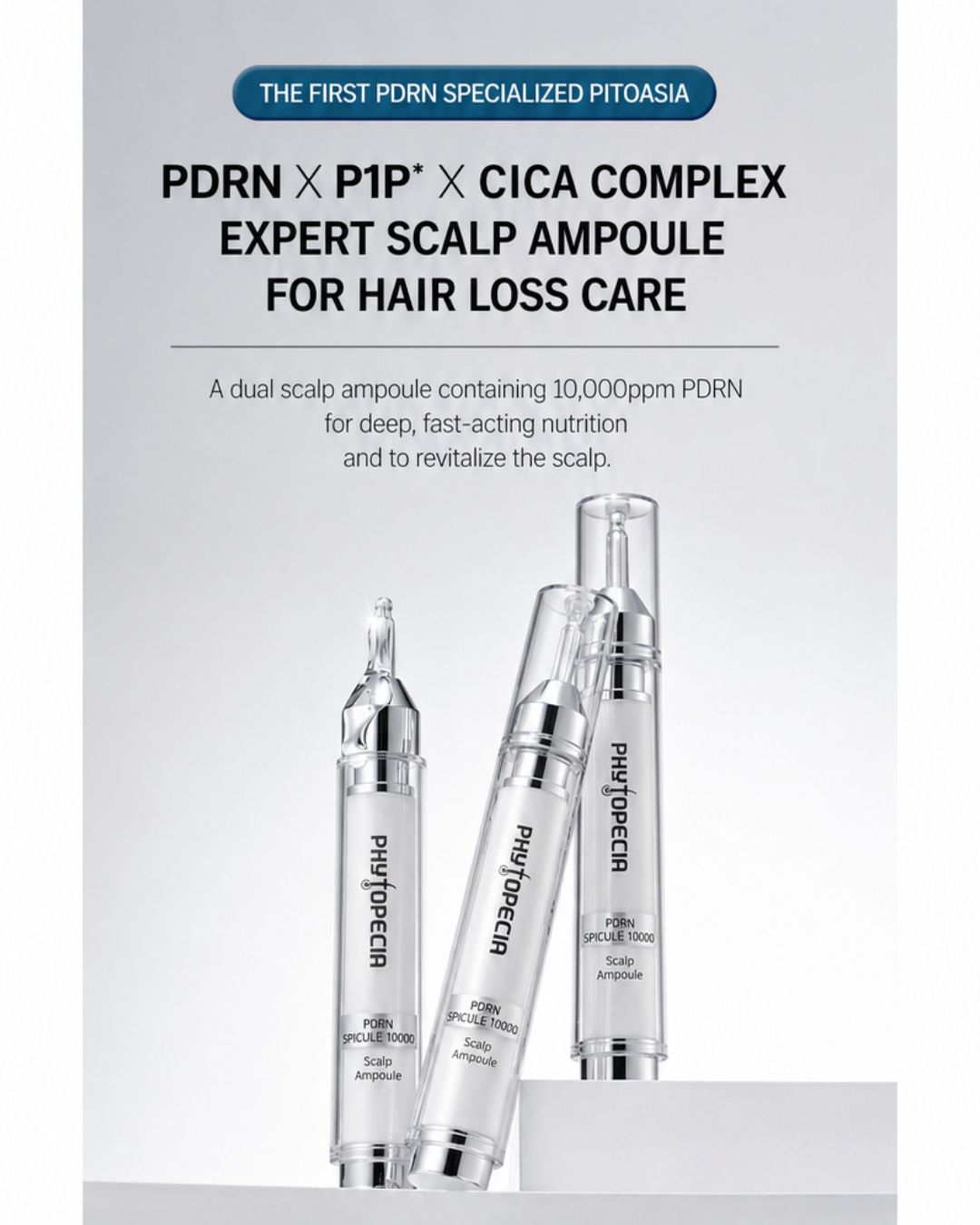 [PREORDER] Phytopecia PDRN Spicule 10000 Scalp Ampoule (15ml) (Dispatch Dates: 13-17 July)