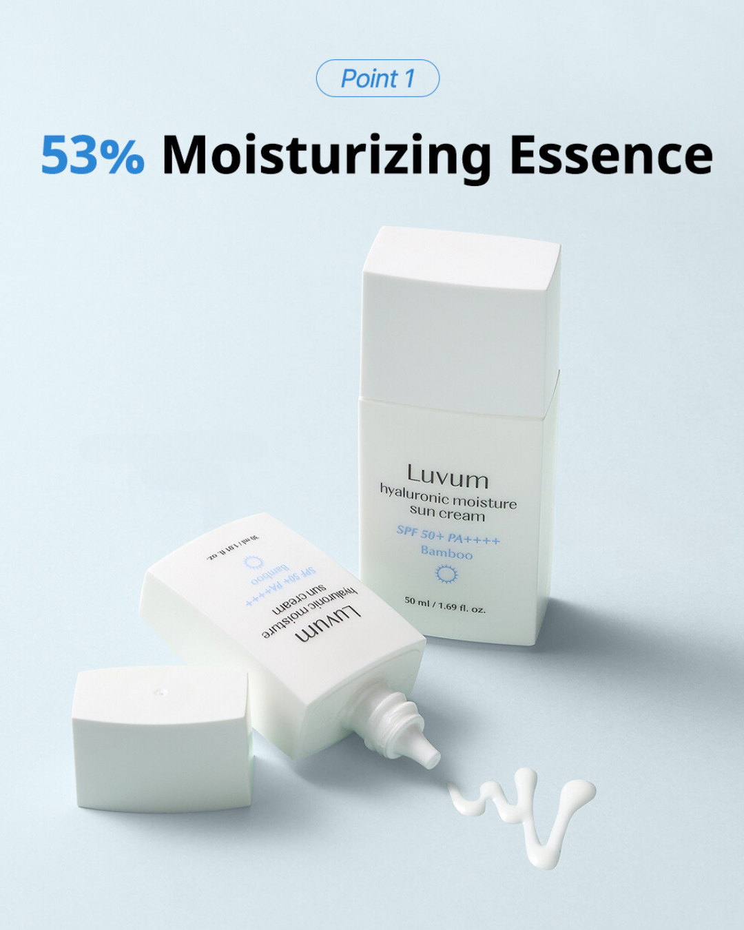 [PREORDER] [BOK] Luvum Bamboo Hyaluronic Moisture Sun Cream