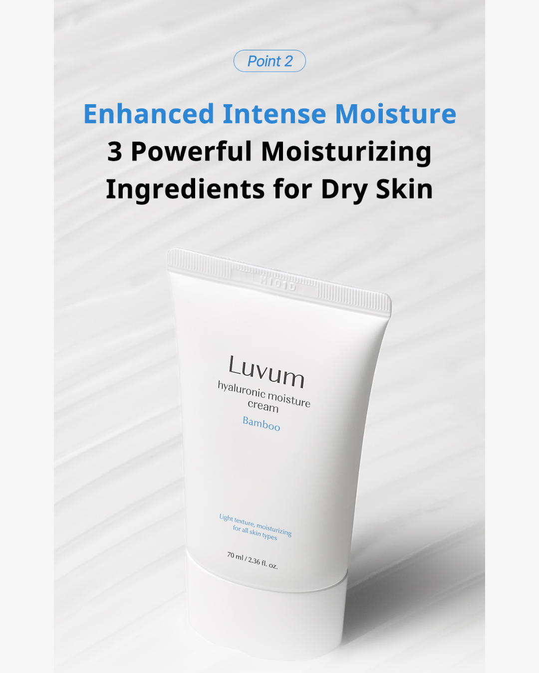 Luvum Bamboo Hyaluronic Moisture Cream (70ml)