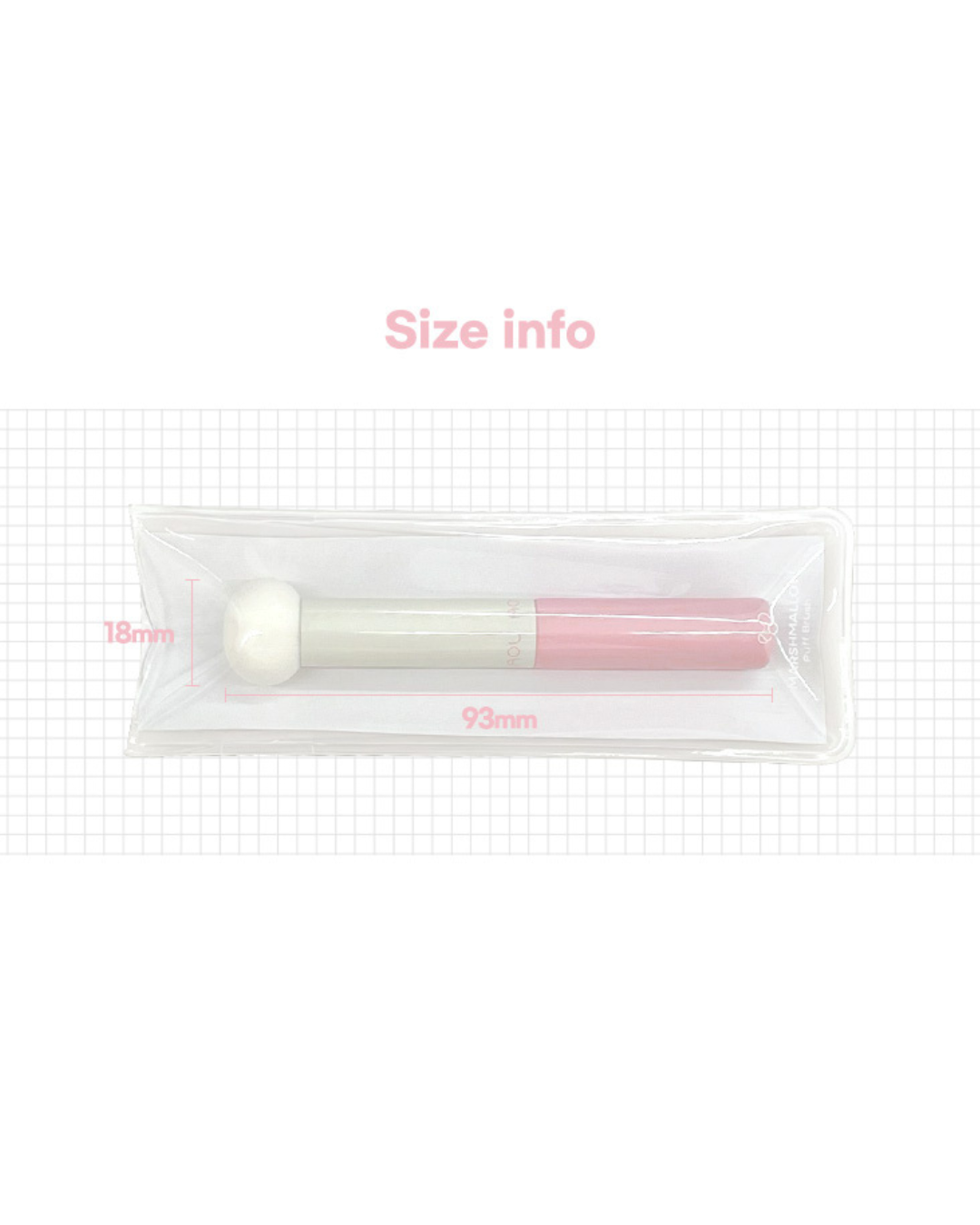 AOU Marshmallow Puff Brush