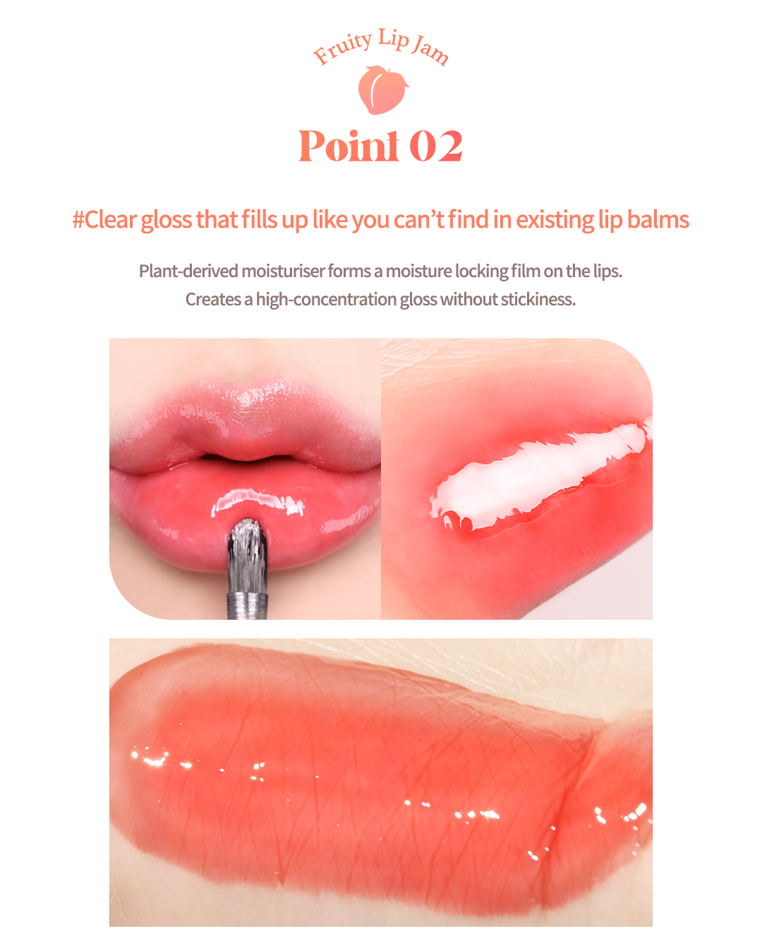 [Online Exclusive] Dasique Fruity Lip Jam (8 Colours)