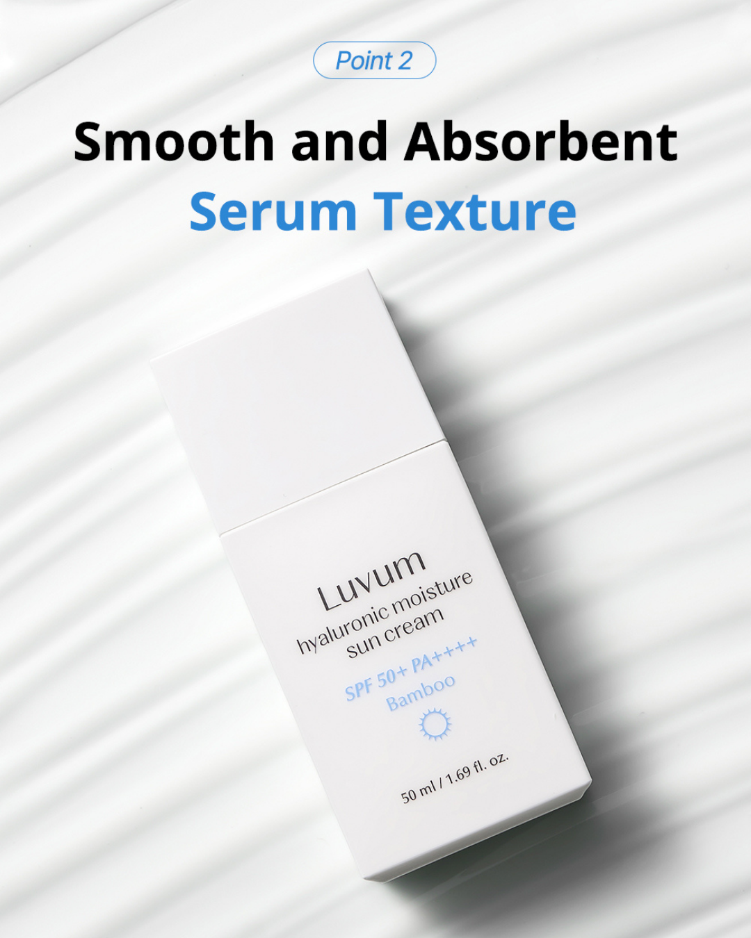 [PREORDER] [BOK] Luvum Bamboo Hyaluronic Moisture Sun Cream