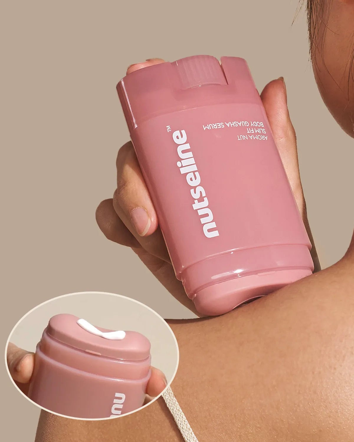 [PREORDER] nutseline Aroma Nut Slim Fit Body Guasha Serum (60ml) (Dispatch Date: 18-22 May)