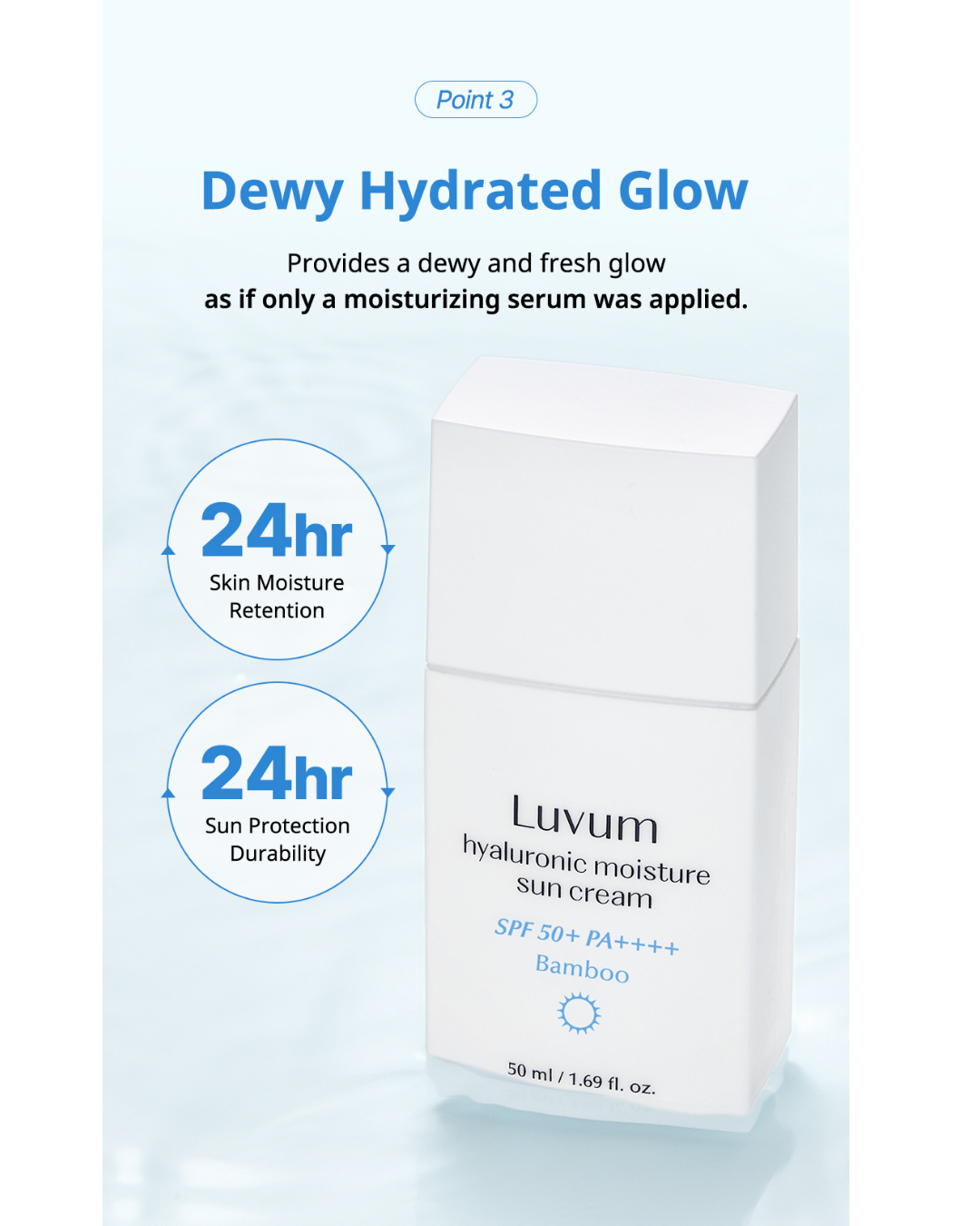 [PREORDER] [BOK] Luvum Bamboo Hyaluronic Moisture Sun Cream