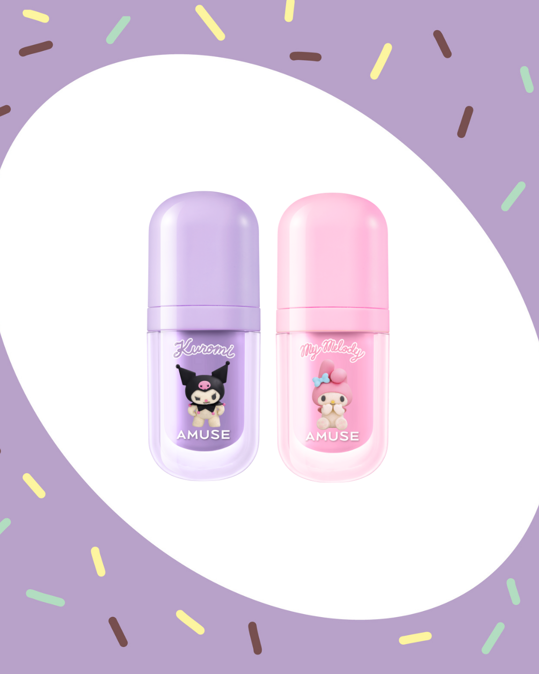 [PROMO] AMUSE My Melody & Kuromi Edition Bebe Tint