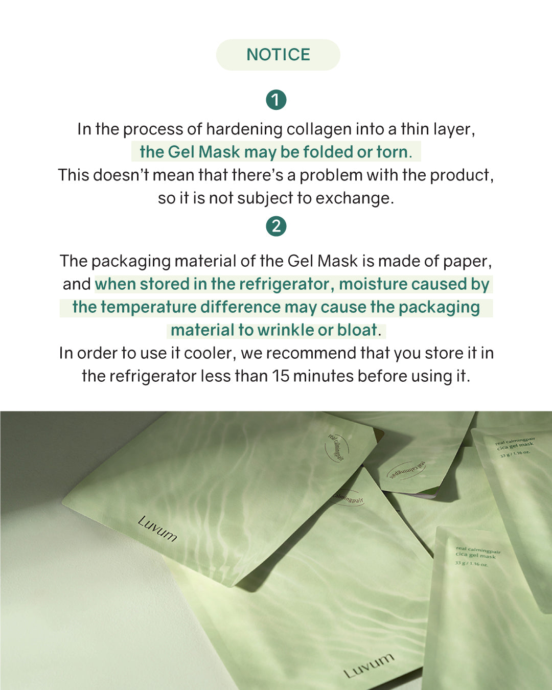 [Online Exclusive] Luvum Gel Mask Trio