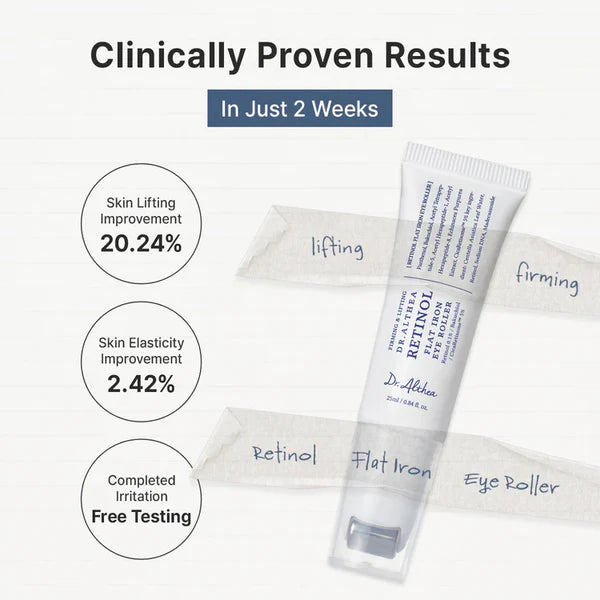 [PREORDER] Dr. Althea Retinol Flat Iron Eye Roller (Dispatch Date: 18-22 May)