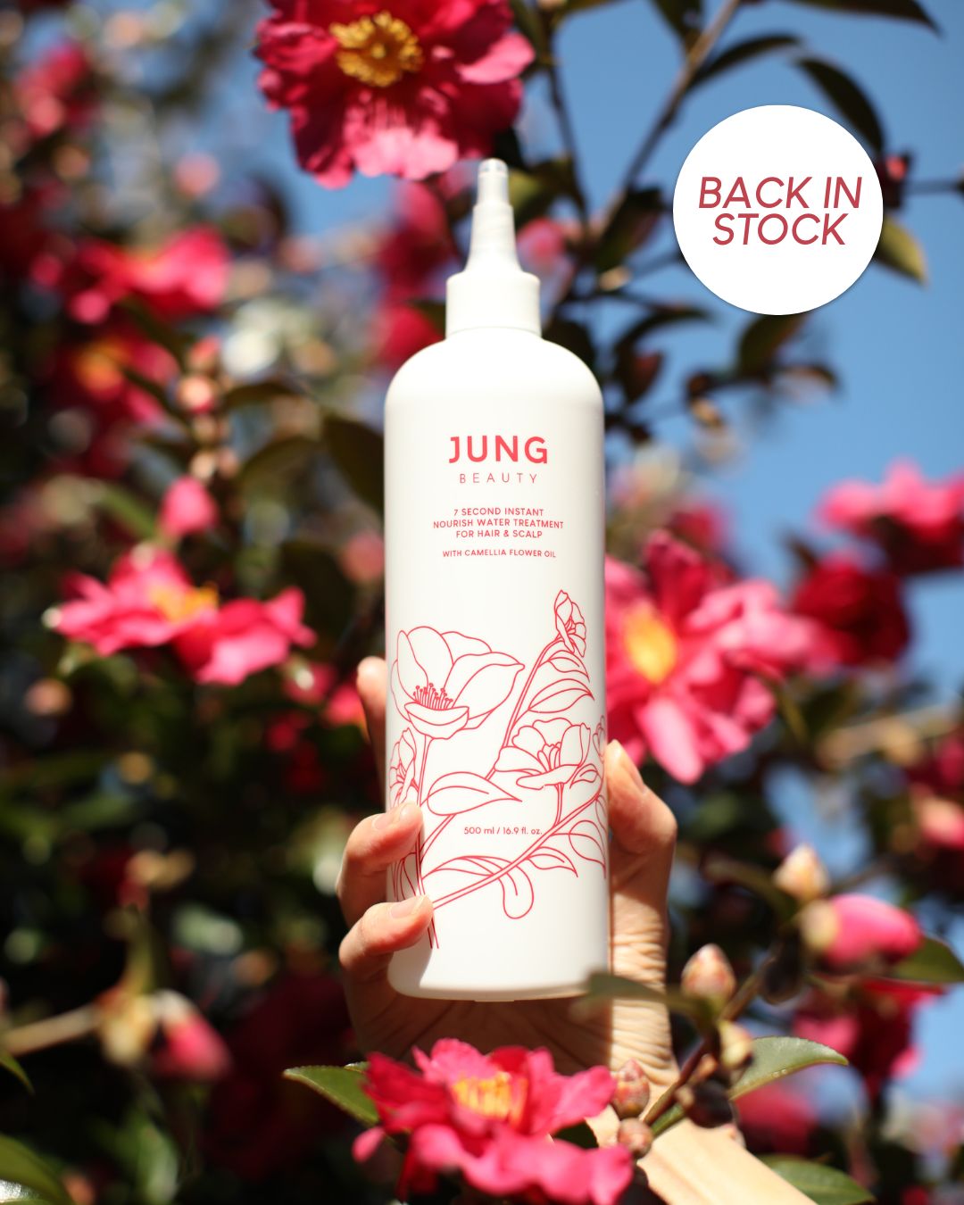 [PROMO] Jung Beauty 7 Second Instant Nourish Water Treatment for Hair & Scalp with Camellia Flower Oil
